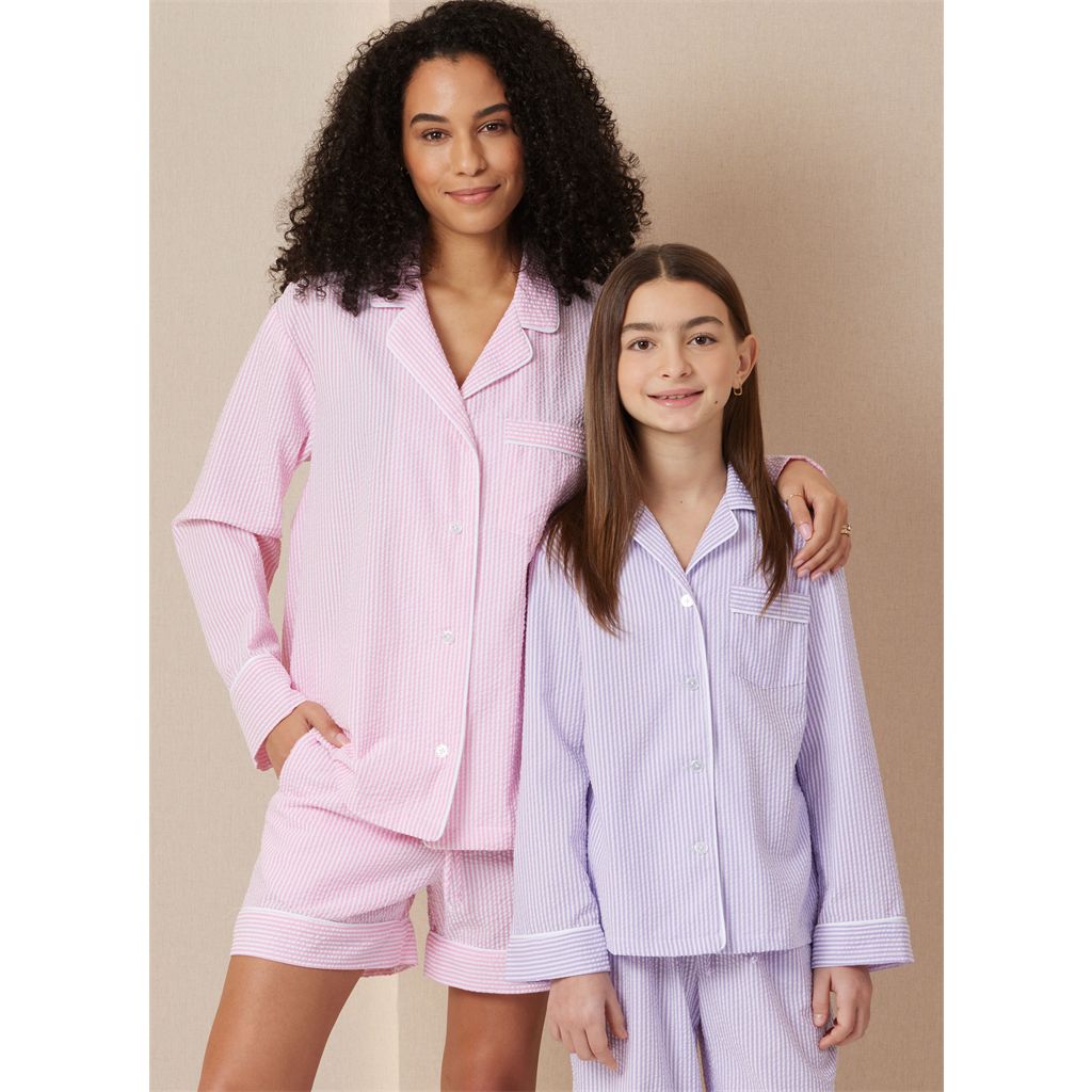 Butterick Pattern B7030 Girls and Boys and Adults Shirts Shorts and Pants 7030 Image 4 From Patternsandplains.com