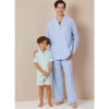 Butterick Pattern B7030 Girls and Boys and Adults Shirts Shorts and Pants 7030 Image 5 From Patternsandplains.com