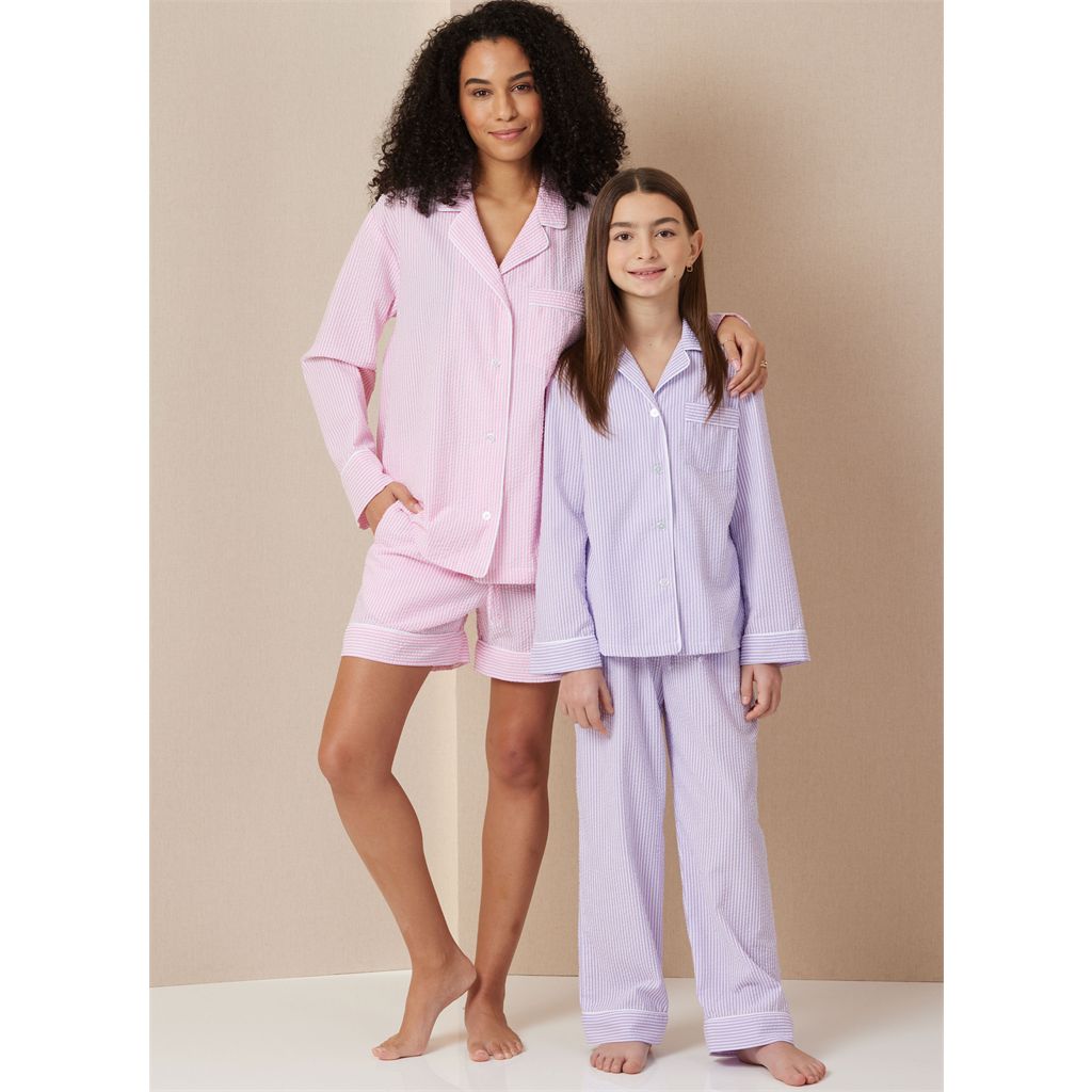 Butterick Pattern B7030 Girls and Boys and Adults Shirts Shorts and Pants 7030 Image 6 From Patternsandplains.com