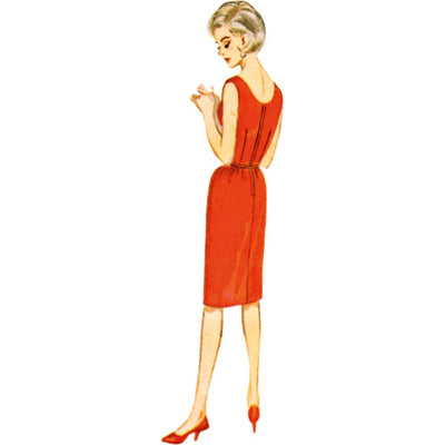 Butterick Pattern B7035 Misses Dress Jacket Capelet and Overskirt 7035 Image 4 From Patternsandplains.com