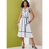 Butterick Pattern B7038 Misses Dress and Tie Belt 7038 Image 2 From Patternsandplains.com