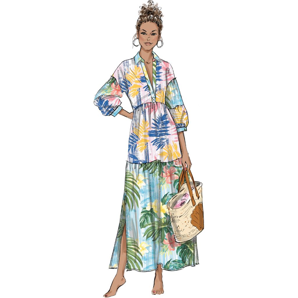 Butterick Pattern B7039 Misses Dresses 7039 Image 3 From Patternsandplains.com