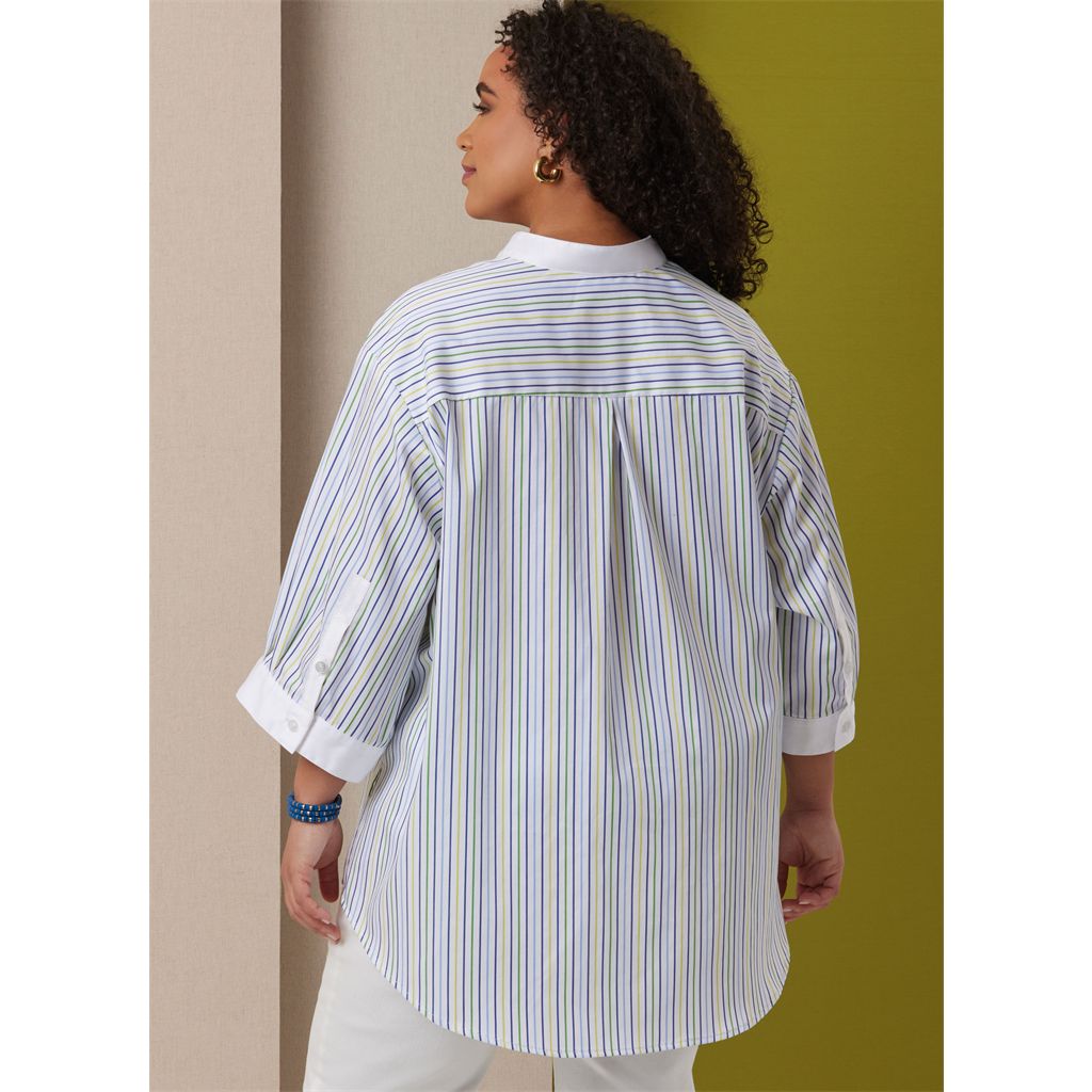 Butterick Pattern B7041 Misses and Womens Shirts 7041 Image 6 From Patternsandplains.com