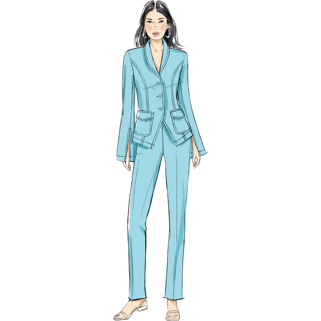 Butterick Pattern B7042 Misses Pants by Palmer Pletsch Tammie Pontsler 7042 Image 3 From Patternsandplains.com