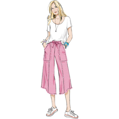 Butterick Pattern B7043 Misses Pants 7043 Image 3 From Patternsandplains.com