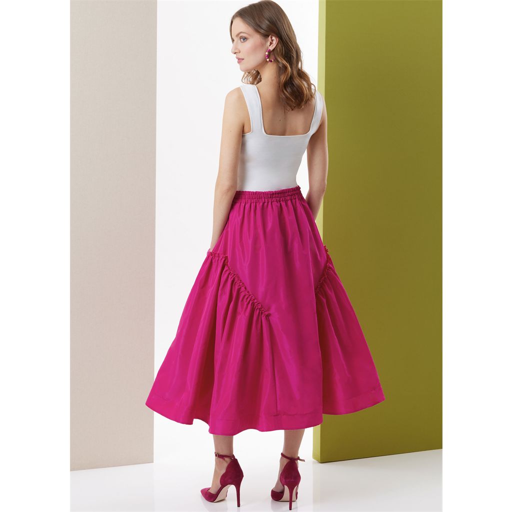 Butterick Pattern B7044 Misses Skirt in Two Lengths 7044 Image 4 From Patternsandplains.com