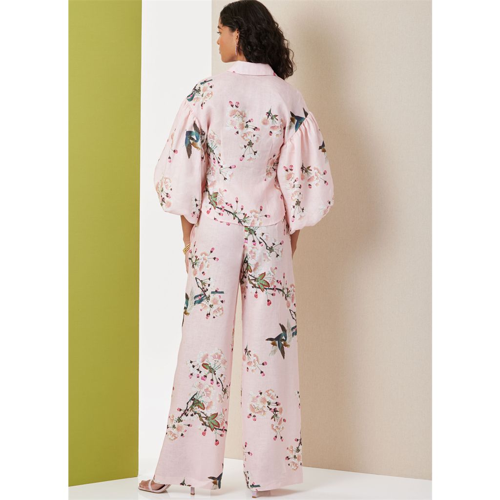 Butterick Pattern B7045 Misses and Miss Petite Top Shorts and Pants 7045 Image 6 From Patternsandplains.com