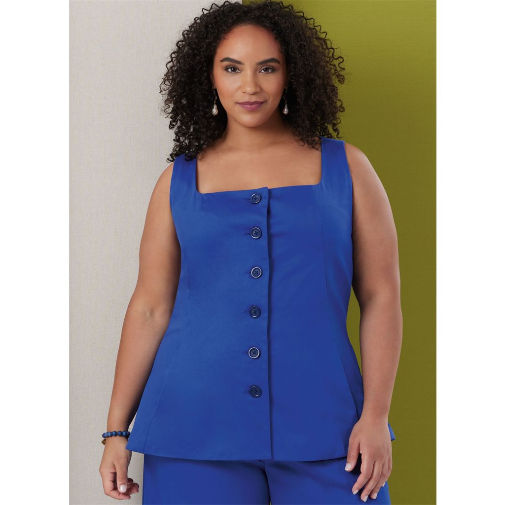 Butterick Pattern B7046 Misses and Womens Top and Pants 7046 Image 3 From Patternsandplains.com