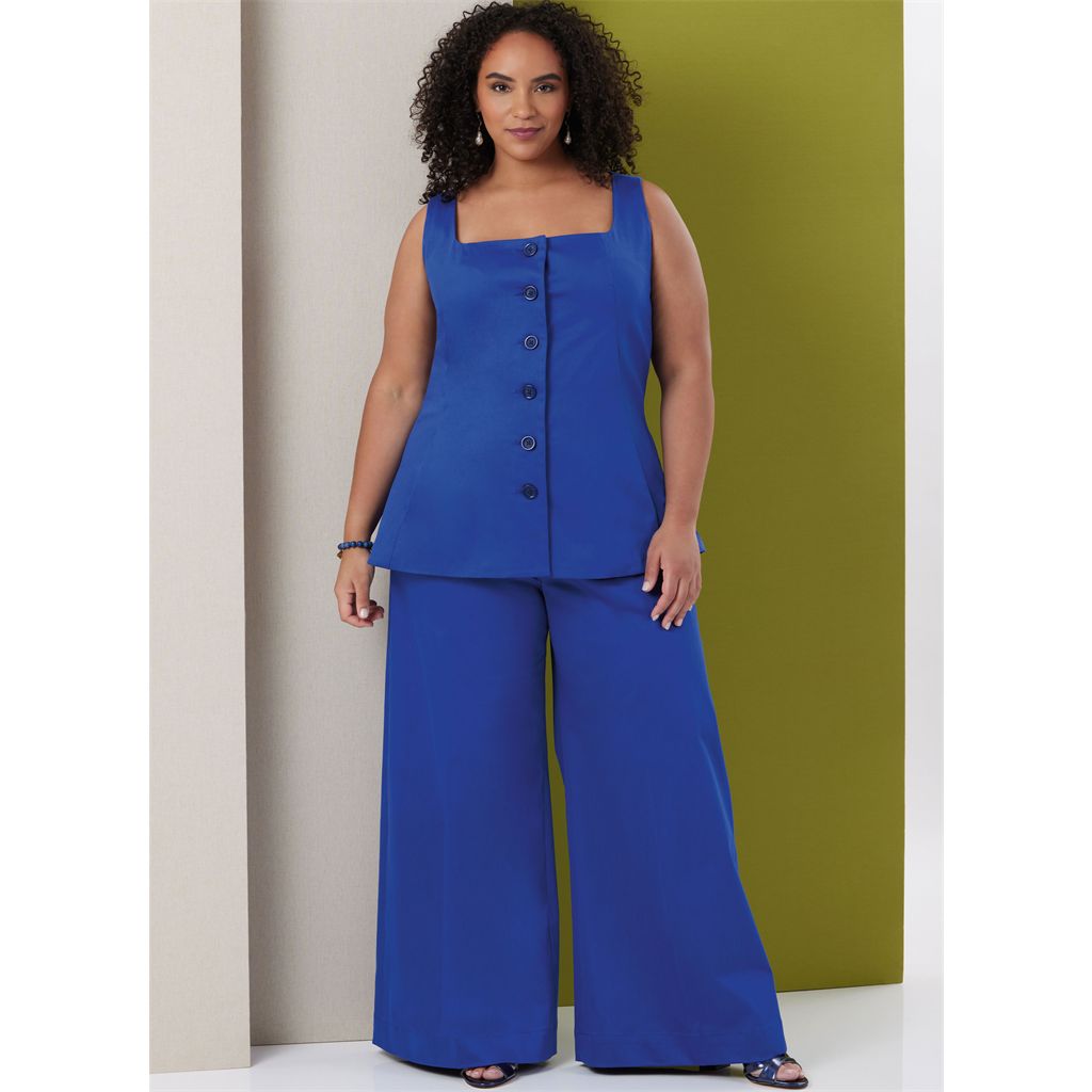 Butterick Pattern B7046 Misses and Womens Top and Pants 7046 Image 5 From Patternsandplains.com
