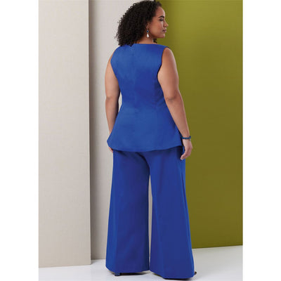 Butterick Pattern B7046 Misses and Womens Top and Pants 7046 Image 9 From Patternsandplains.com