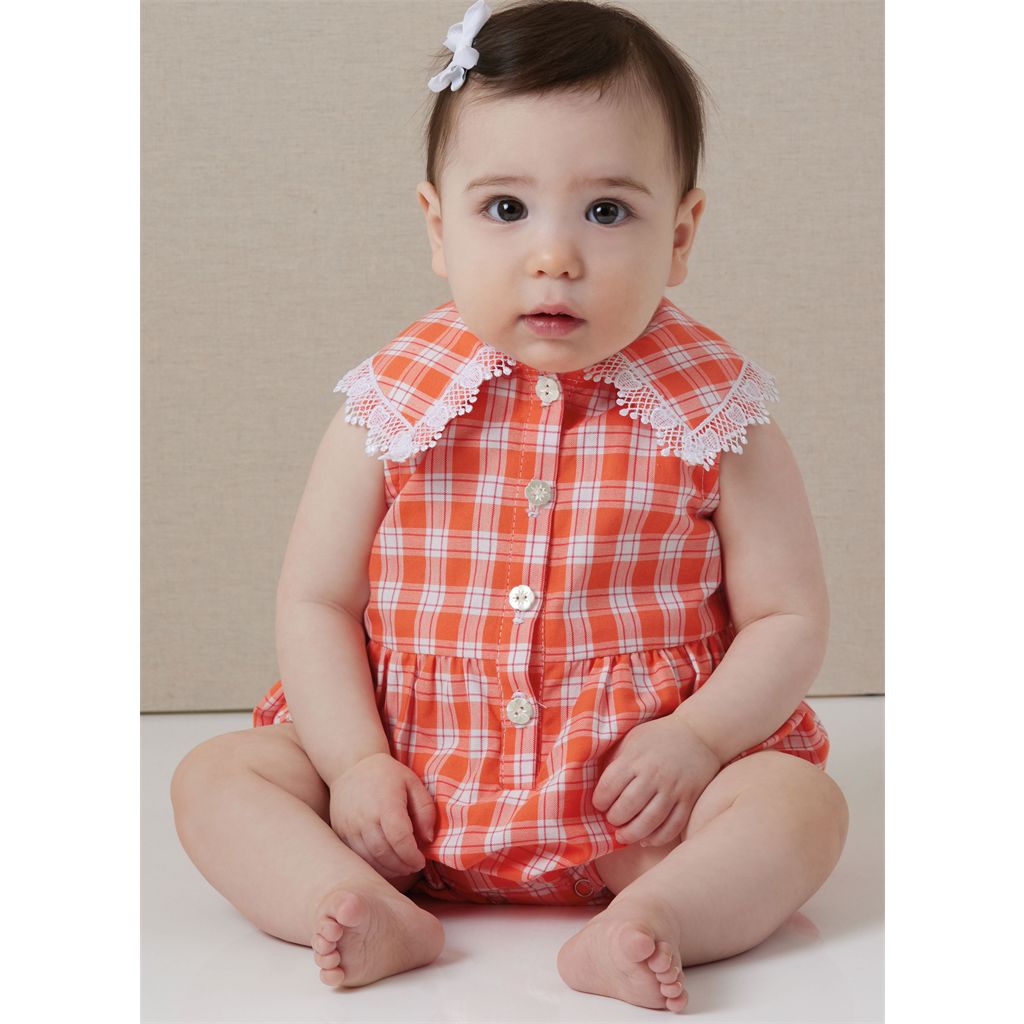 Butterick Pattern B7048 Babies Rompers 7048 Image 2 From Patternsandplains.com