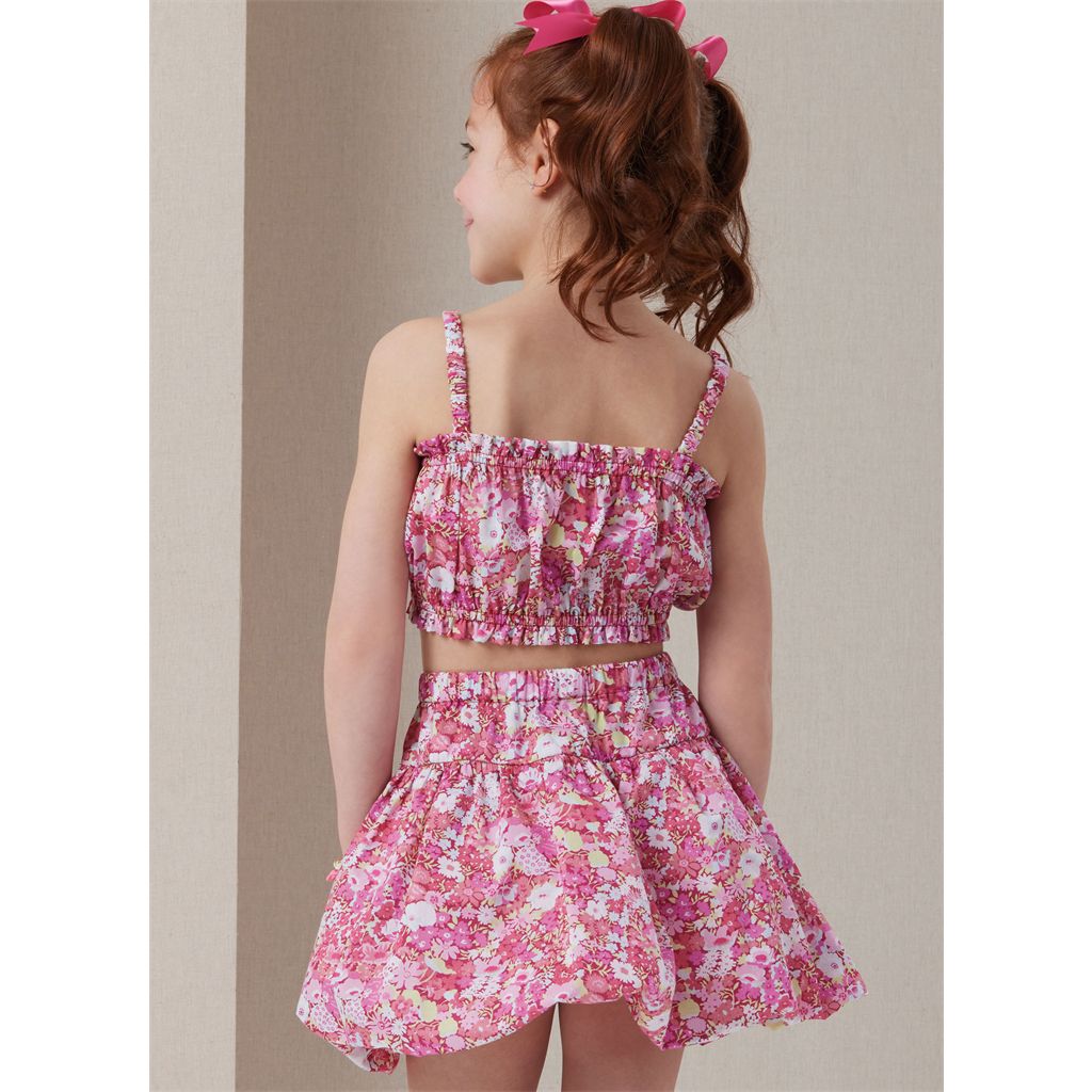 Butterick Pattern B7050 Childrens Tops and Skirts 7050 Image 6 From Patternsandplains.com