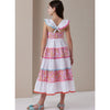 Butterick Pattern B7051 Girls Dress in Two Lengths and Hat in Three Sizes 7051 Image 6 From Patternsandplains.com
