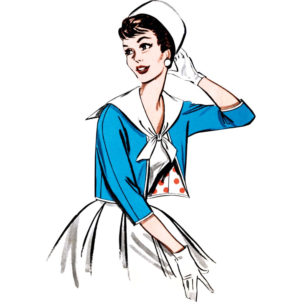 Butterick Pattern B7052 Misses Dress and Jacket 7052 Image 2 From Patternsandplains.com