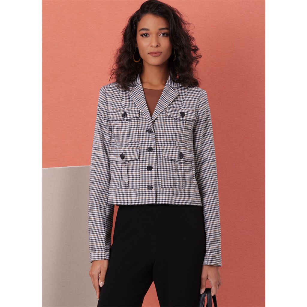 Butterick Pattern B7059 Misses Jacket in Two Lengths 7059 Image 2 From Patternsandplains.com