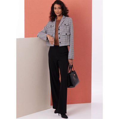 Butterick Pattern B7059 Misses Jacket in Two Lengths 7059 Image 4 From Patternsandplains.com