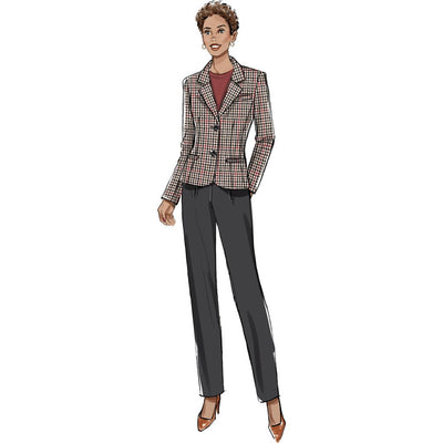 Butterick Pattern B7060 Misses Jacket Skirt and Pants 7060 Image 3 From Patternsandplains.com