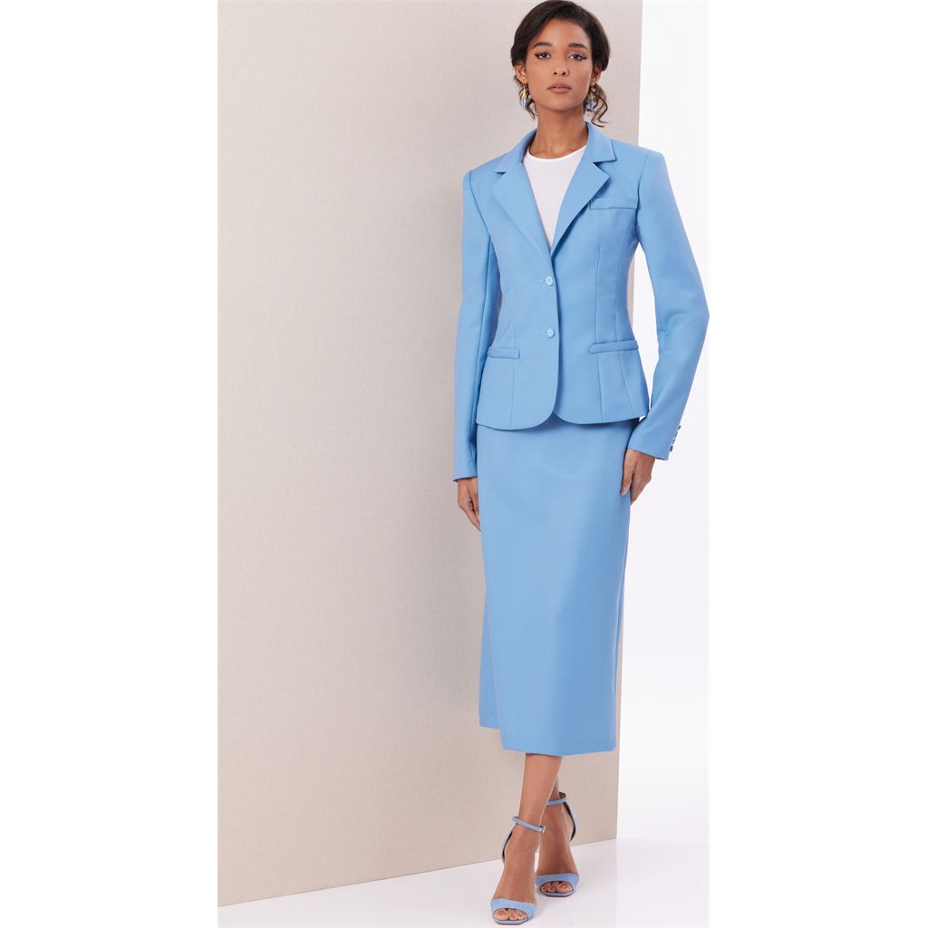 Butterick Pattern B7060 Misses Jacket Skirt and Pants 7060 Image 4 From Patternsandplains.com