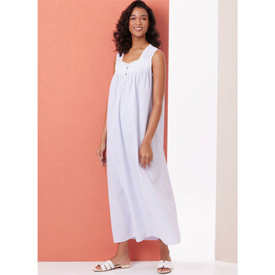 Butterick Pattern B7062 Misses Robe and Nightgown 7062 Image 3 From Patternsandplains.com