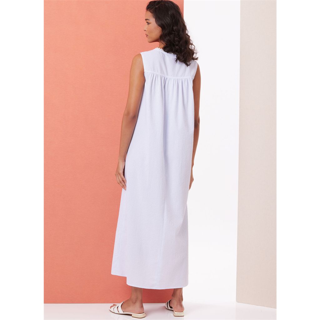 Butterick Pattern B7062 Misses Robe and Nightgown 7062 Image 5 From Patternsandplains.com
