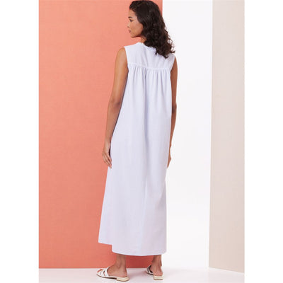 Butterick Pattern B7062 Misses Robe and Nightgown 7062 Image 5 From Patternsandplains.com