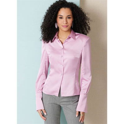 Butterick Pattern B7078 Misses Shirt in Two Lengths 7078 Image 2 From Patternsandplains.com
