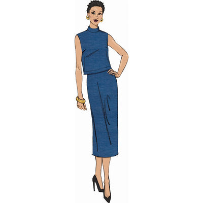 Butterick Pattern B7082 Misses Tops Pants and Skirt 7082 Image 3 From Patternsandplains.com