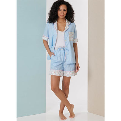 Butterick Pattern B7083 Misses Pajamas 7083 Image 4 From Patternsandplains.com