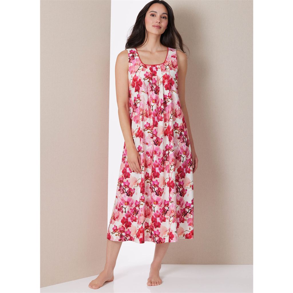 Butterick Pattern B7084 Misses Nightgown and Robe with Tie Belt 7084 Image 2 From Patternsandplains.com
