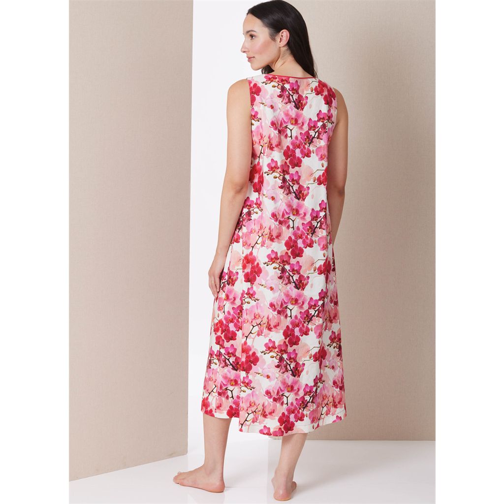 Butterick Pattern B7084 Misses Nightgown and Robe with Tie Belt 7084 Image 4 From Patternsandplains.com