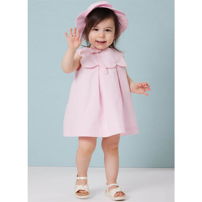 Butterick Pattern B7086 Toddlers Dresses Panties and Hat 7086 Image 4 From Patternsandplains.com