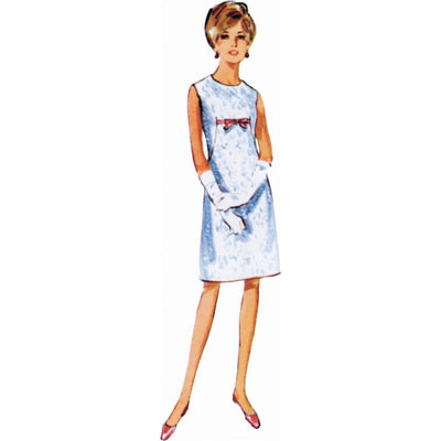 Butterick Pattern B7091 1960s Misses One Piece Dress 7091 Image 5 From Patternsandplains.com