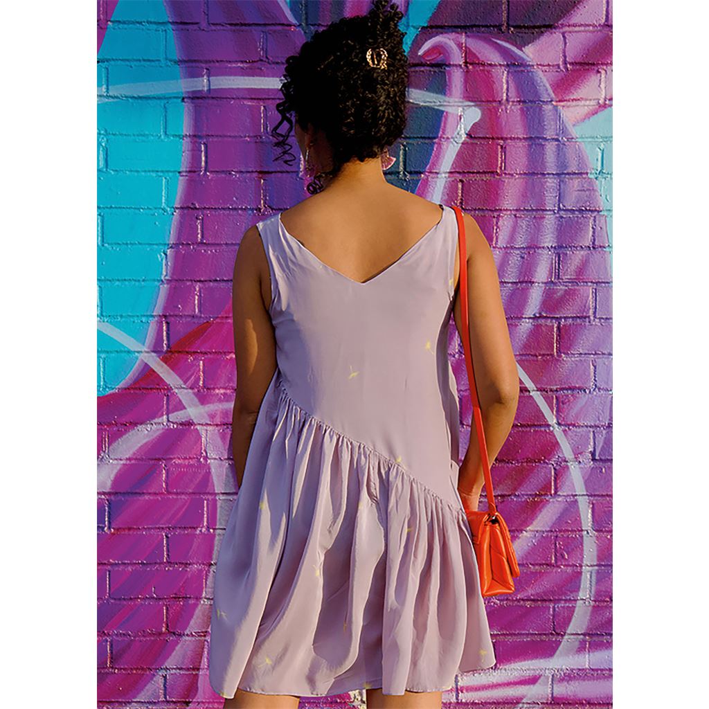 Know Me Pattern ME2076 Misses Front or Back Reversible Dress in Two Lengths by Handmade Millennial 2076 Image 6 From Patternsandplains.com