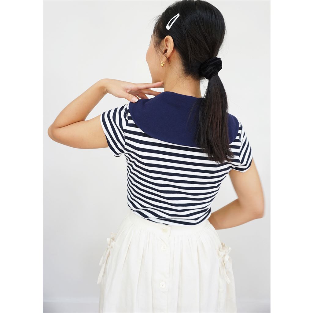 Know Me Pattern ME2078 Misses Knit Tops by Gwen Heng 2078 Image 4 From Patternsandplains.com