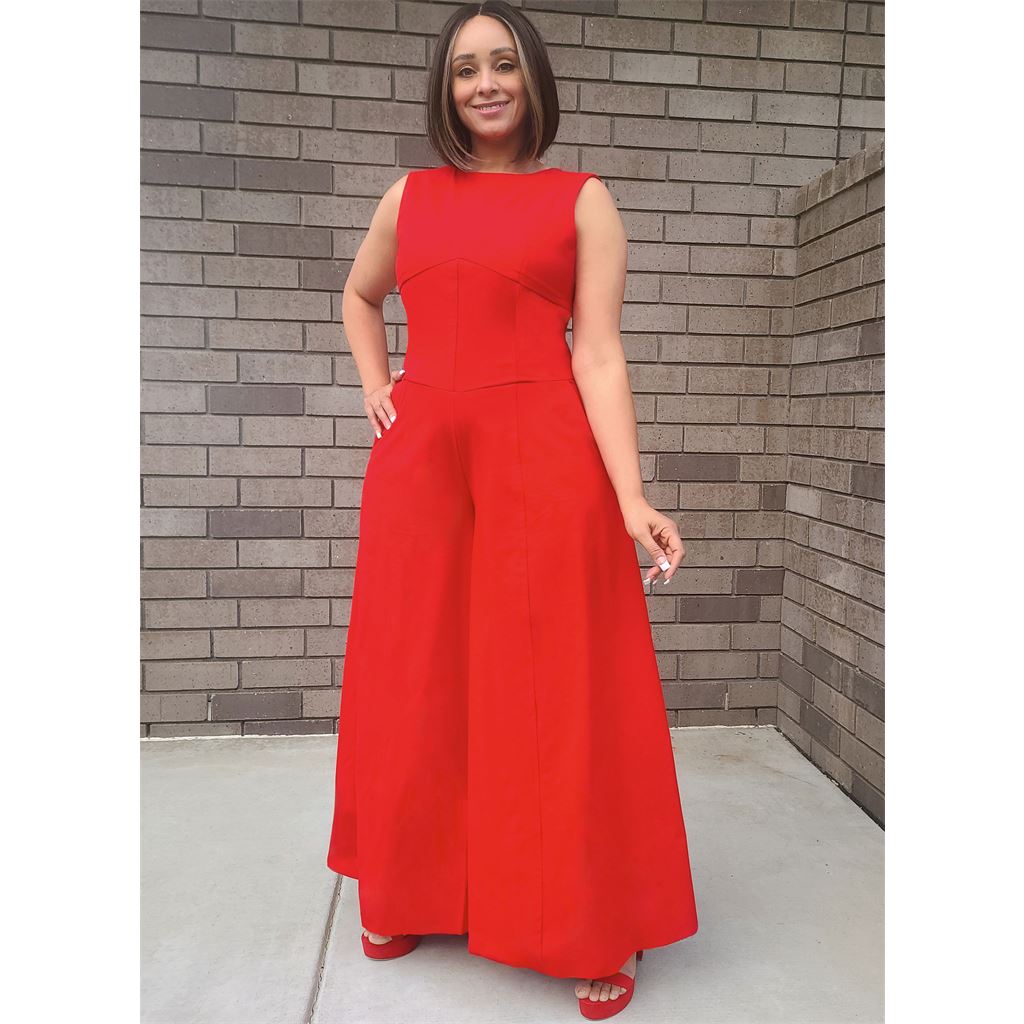 Know Me Pattern ME2082 Misses and Womens Jumpsuits by Keechii B Style 2082 Image 2 From Patternsandplains.com