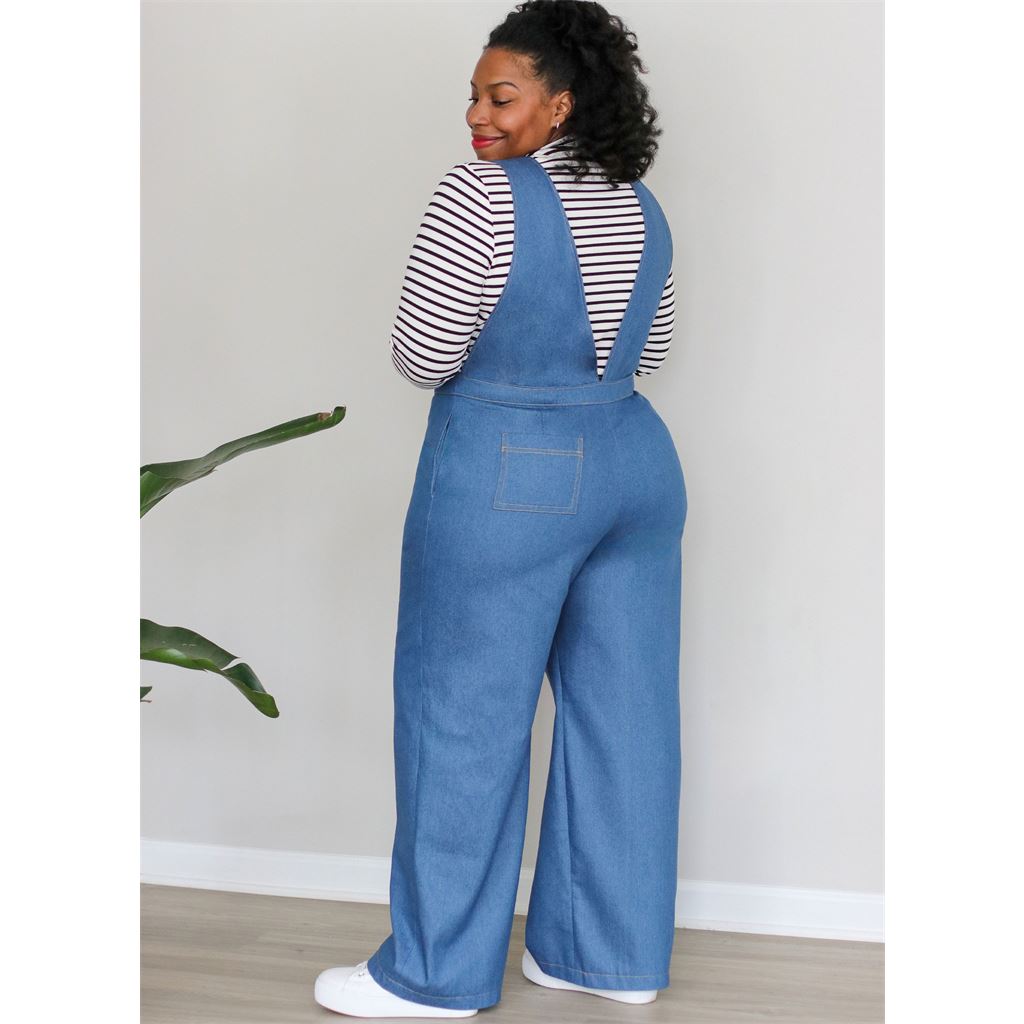 Know Me Pattern ME2096 Misses Tops and Jumpsuit by Brittany J. Jones 2096 Image 4 From Patternsandplains.com