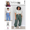 Know Me Pattern ME2110 Misses and Womens Knit Top and Woven Pants by Brittany J. Jones 2110 Image 1 From Patternsandplains.com