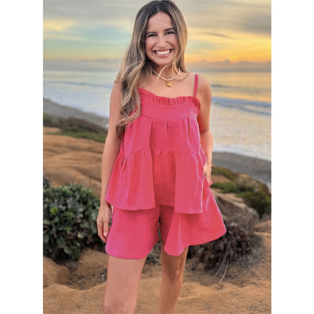 Know Me Pattern ME2119 Misses Top and Shorts by Alissah Threads 2119 Image 2 From Patternsandplains.com