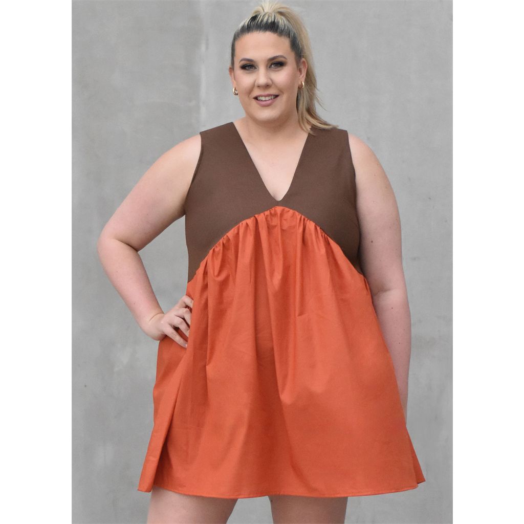 Know Me Pattern ME2120 Misses Dress with Sleeve and Length Variations by Alisha Grace 2120 Image 2 From Patternsandplains.com