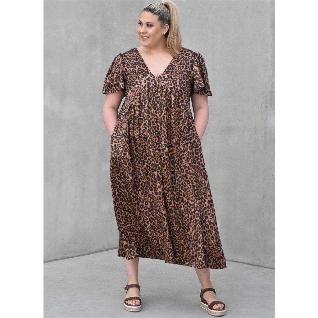 Know Me Pattern ME2120 Misses Dress with Sleeve and Length Variations by Alisha Grace 2120 Image 3 From Patternsandplains.com