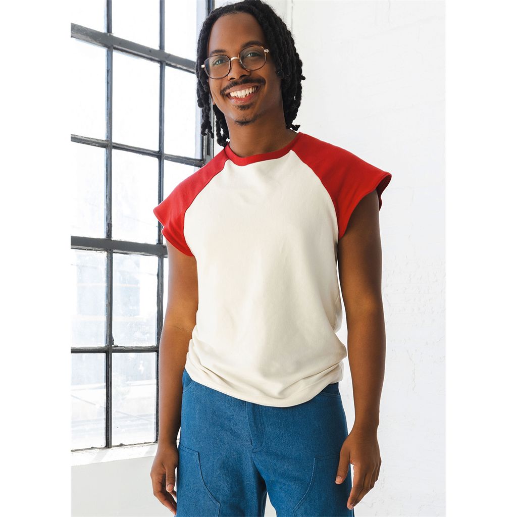 Know Me Pattern ME2121 Mens T Shirt and Shorts by Happily Dressed 2121 Image 2 From Patternsandplains.com