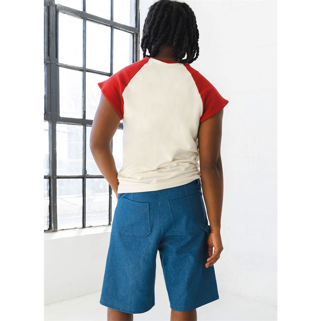 Know Me Pattern ME2121 Mens T Shirt and Shorts by Happily Dressed 2121 Image 4 From Patternsandplains.com