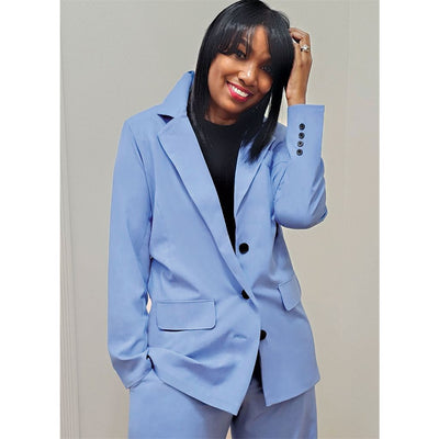 Know Me Pattern ME2128 Misses Jacket and Pants by Beaute Jadore 2128 Image 2 From Patternsandplains.com