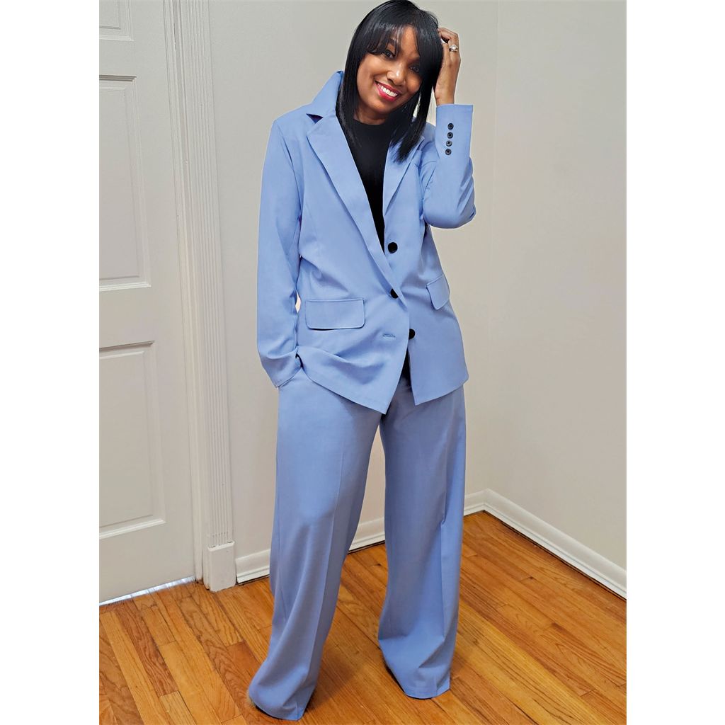 Know Me Pattern ME2128 Misses Jacket and Pants by Beaute Jadore 2128 Image 3 From Patternsandplains.com