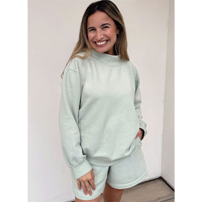 Know Me Pattern ME2131 Unisex Knit Sweatshirts and Shorts by Alissah Threads 2131 Image 3 From Patternsandplains.com