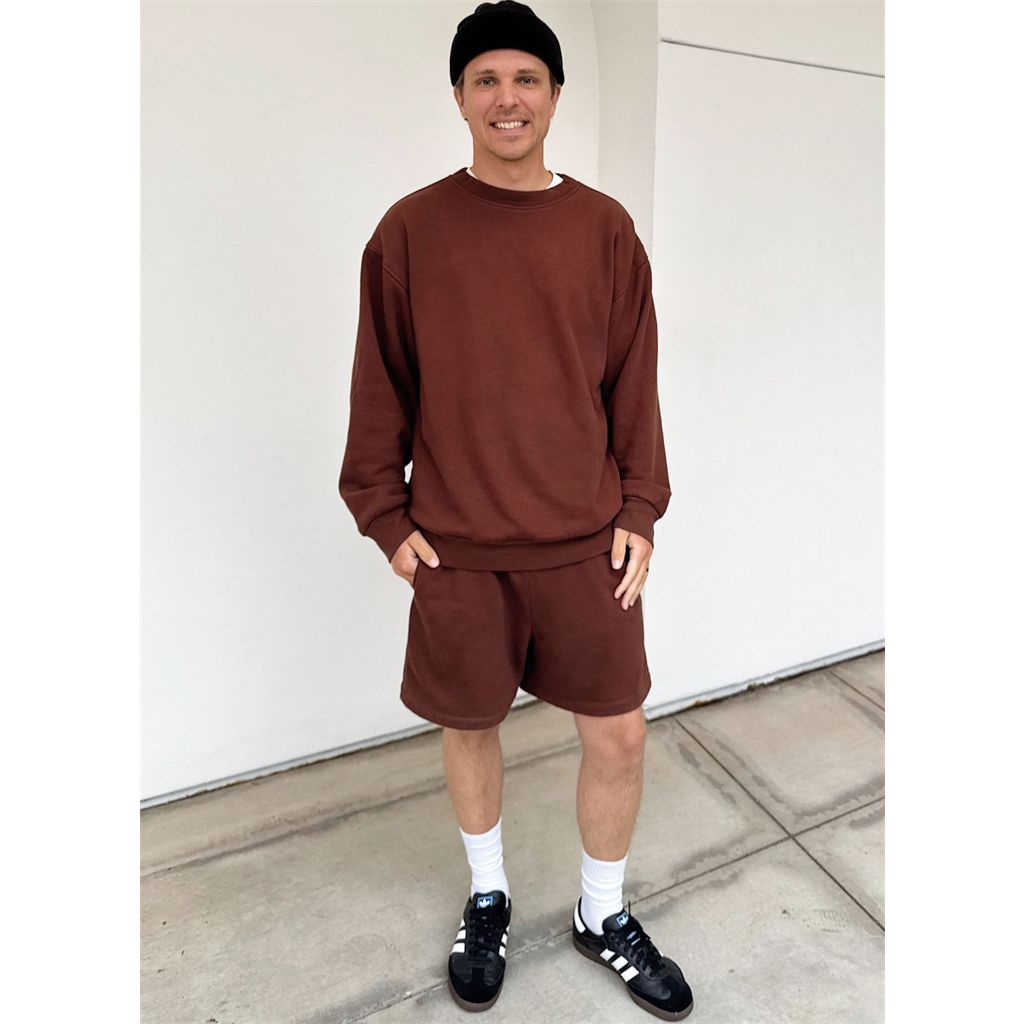 Know Me Pattern ME2131 Unisex Knit Sweatshirts and Shorts by Alissah Threads 2131 Image 4 From Patternsandplains.com