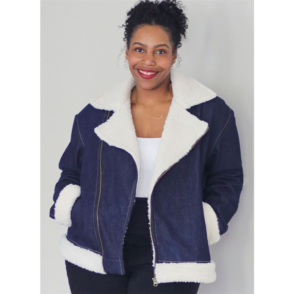 Know Me Pattern ME2132 Unisex Motorcycle Jacket by Brittany J. Jones 2132 Image 2 From Patternsandplains.com