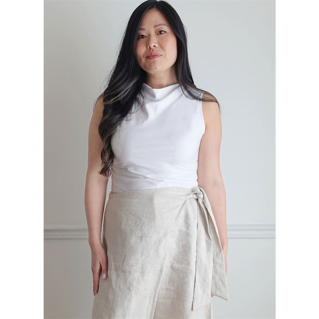 Know Me Pattern ME2134 Misses Trouser and Knit Top with Sleeve Variations by Sew Bake Make 2134 Image 2 From Patternsandplains.com