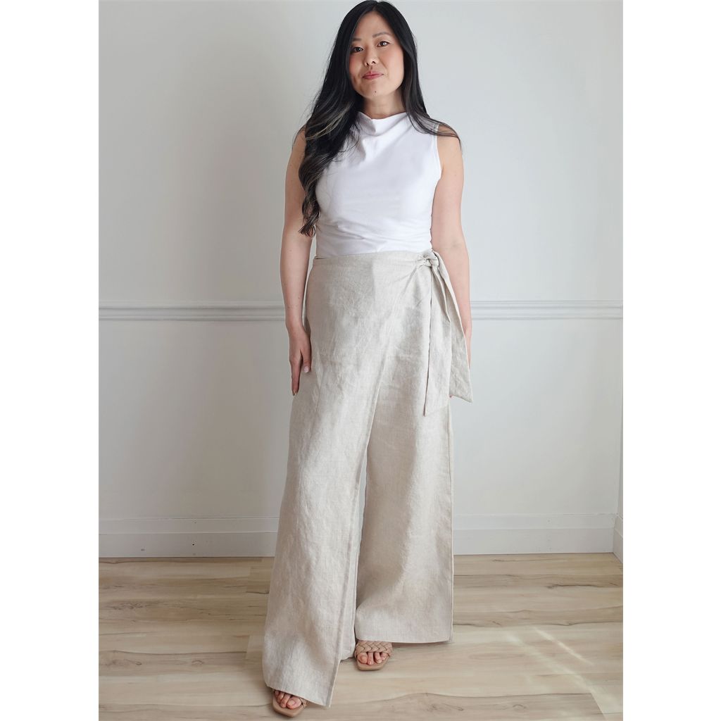 Know Me Pattern ME2134 Misses Trouser and Knit Top with Sleeve Variations by Sew Bake Make 2134 Image 4 From Patternsandplains.com