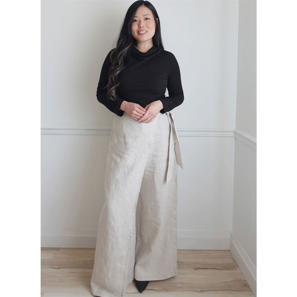 Know Me Pattern ME2134 Misses Trouser and Knit Top with Sleeve Variations by Sew Bake Make 2134 Image 5 From Patternsandplains.com